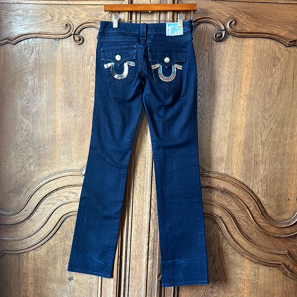 True Religion Sequin Pocket Jeans – Size 26 - Picture 7 of 16